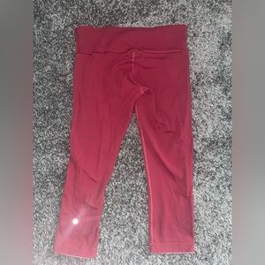 Lululemon reversible capri legging